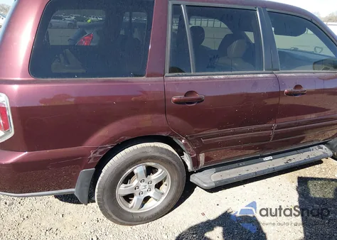 2007 Honda Pilot Ex-L z USA, uszkodzony, nr VIN 5FNYF28527B026611